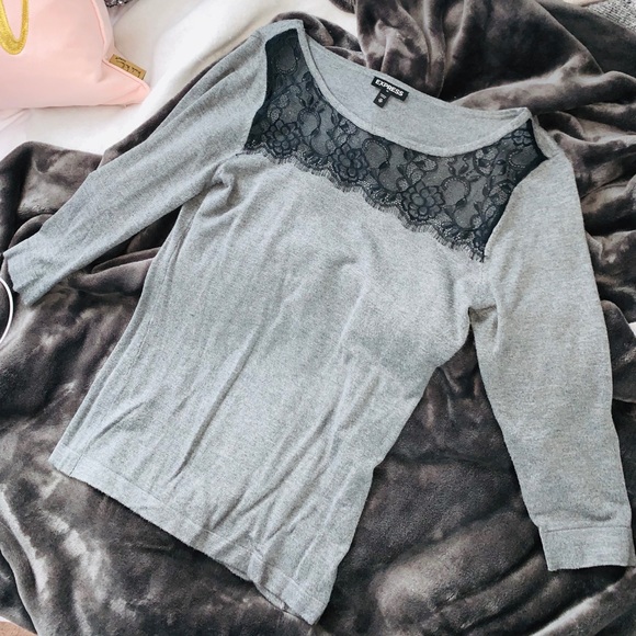 Express women’s lace sweater - Picture 1 of 4